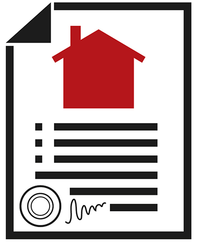 Icon of an inspection report made by our home inspectors