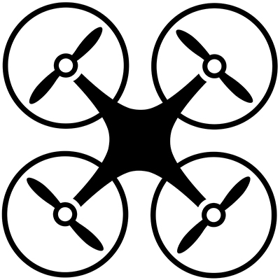 Icon of an aerial drone used during home inspections